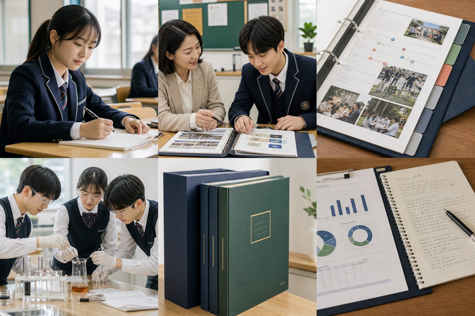 학생부 기록 자료와 학습 문서